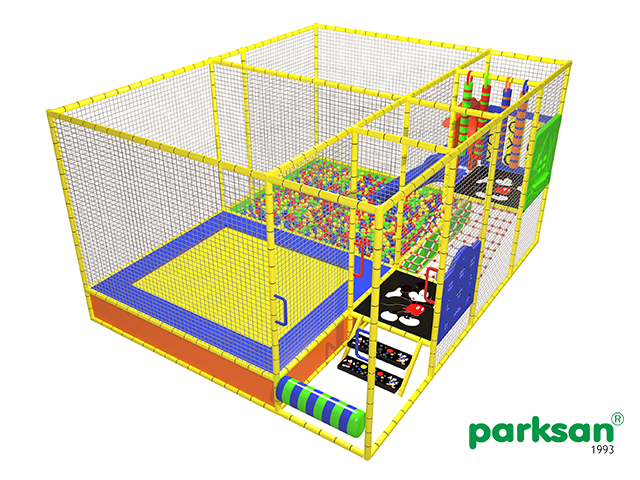 40262 - Activity Ball Play Pool + Trampoline