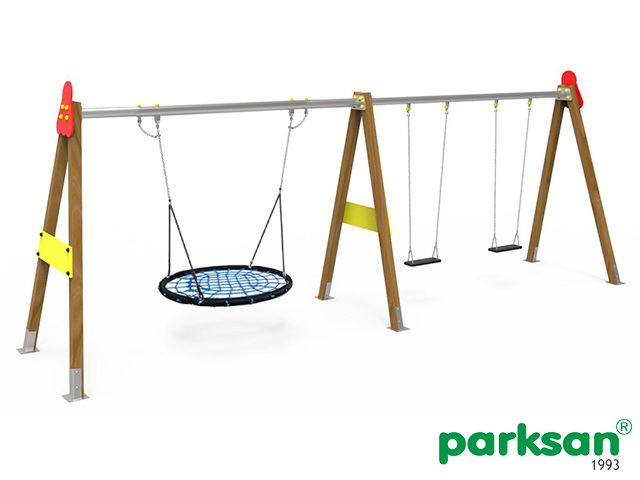 51421 - Triple Swing Set