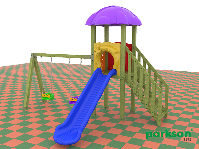 51601 - Wooden Children's Playground (Classic Series)