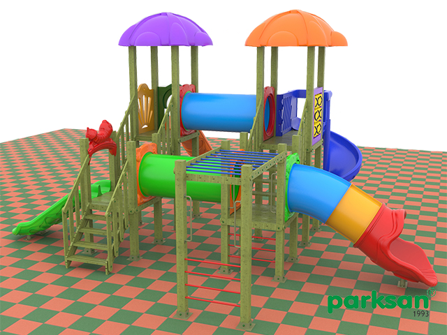 51612 - Wooden Children's Playground (Classic Series)