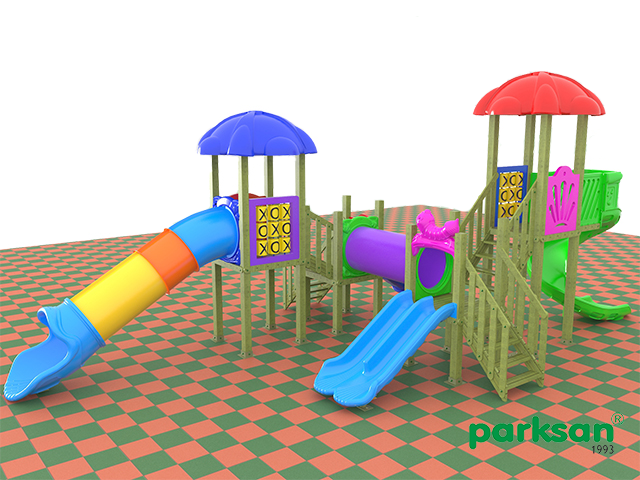 51613 - Wooden Children's Playground (Classic Series)