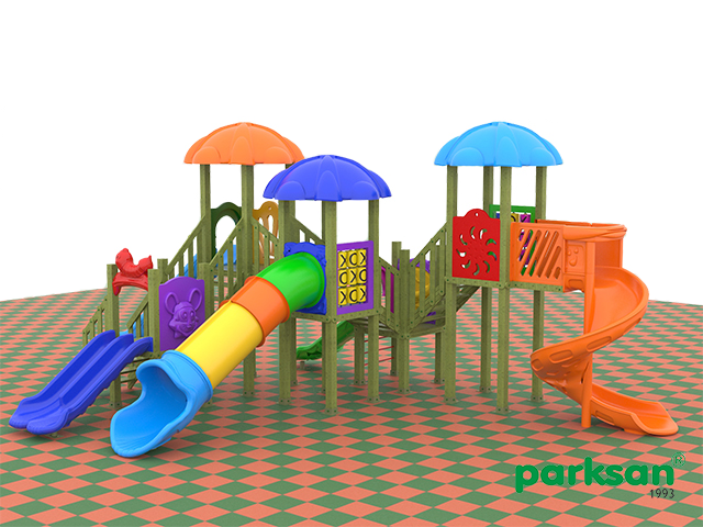51614 - Wooden Children's Playground (Classic Series)