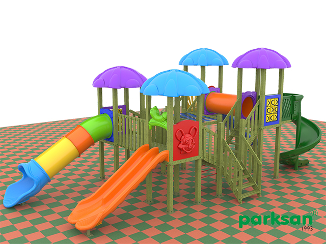 51615 - Wooden Children's Playground (Classic Series)
