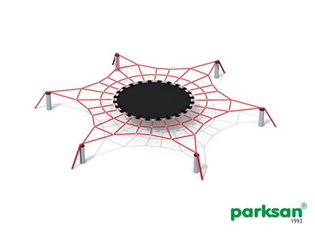 53704 - Rope Climbing Spider Trampoline