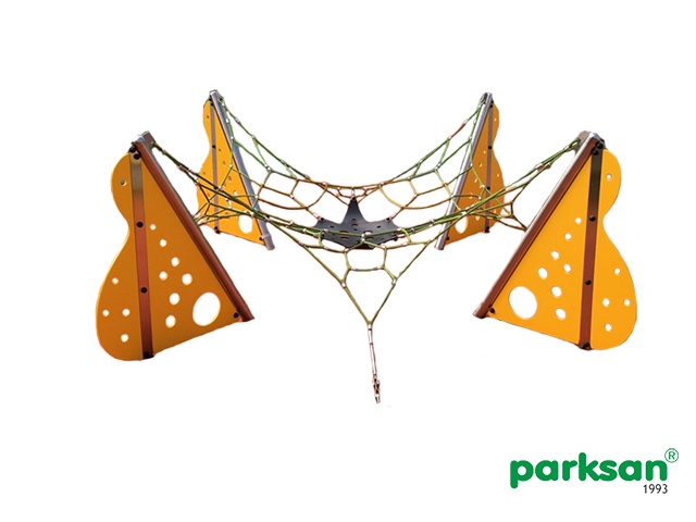 53717 - Rope Climbing Spider Trampoline
