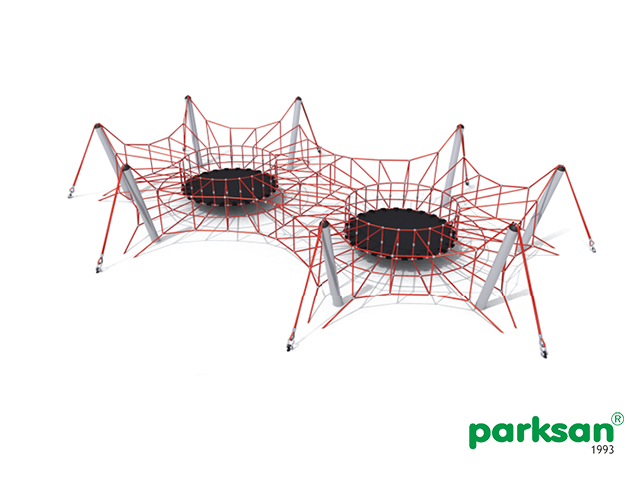 53720 - Rope Climbing Spider Trampoline