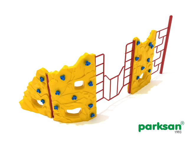 53110 - Triple Rock and Metal Climbing Set