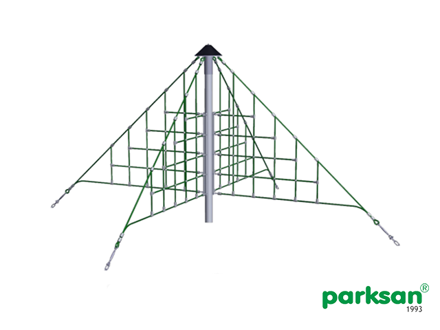 53630 - Pyramid Rope Climbing Tower (3m)
