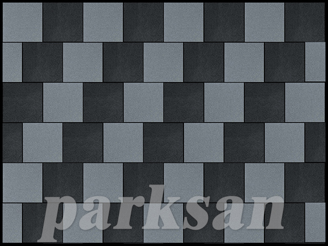 61000-01 Black Rubber 40x40 cm