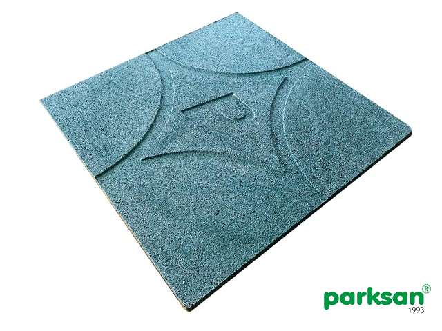 61011-3 Rubber (Green) 50x50 cm